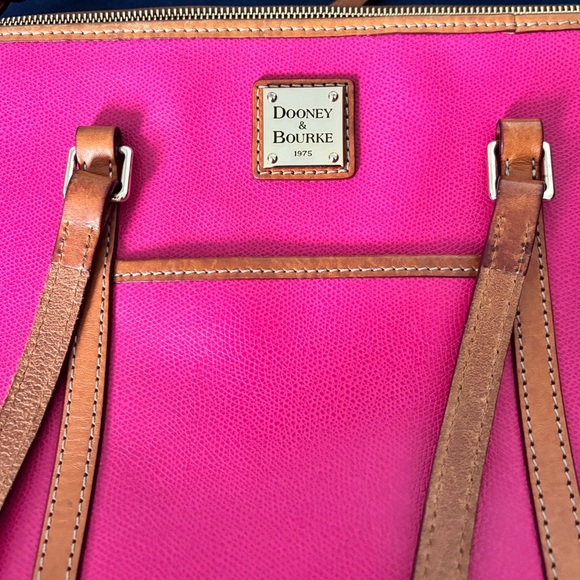 Dooney & Bourke Pink Claremont Cynthia Tote Vintage Y2K EUC - Picture 16 of 16
